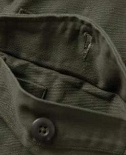 Clearance Vietnam War US Army OG107 Fatigue Utility Shirt - Plain Long Sleeve Shirts | Shirts