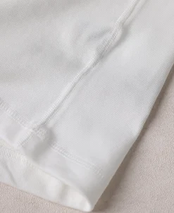 Fashion Vintage Long Sleeve Henley Shirt - White Henleys | Long Sleeve T-Shirts