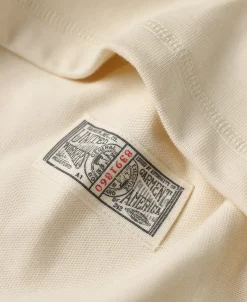 Sale Vintage Long Sleeve Henley Shirt - Apricot Henleys | Long Sleeve T-Shirts