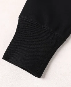 Hot Vintage Long Sleeve Henley Shirt - Black Henleys | Long Sleeve T-Shirts