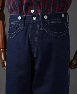 Outlet Vintage Selvedge Denim Work Trousers Jeans | Denim