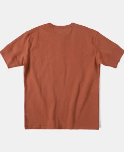 Online Vintage Short Sleeve Henley T-Shirt - Red Henleys | Short Sleeve T-Shirts