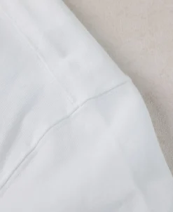 Discount Vintage Short Sleeve Henley T-Shirt - White T-shirts | Henleys