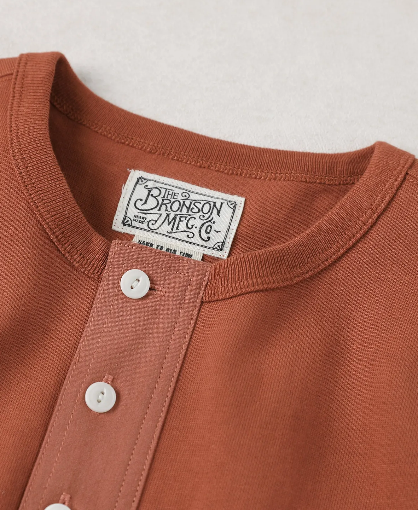Online Vintage Short Sleeve Henley T-Shirt - Red Henleys | Short Sleeve T-Shirts