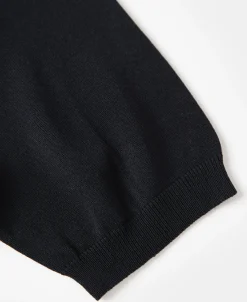 Fashion Viscose Knit Short Sleeve Henley T-Shirt - Black Henleys | Short Sleeve T-Shirts