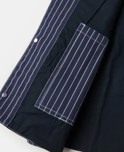 Sale Wabash Stripe Canvas Work Vest Waistcoats