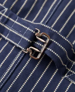 Sale Wabash Stripe Canvas Work Vest Waistcoats