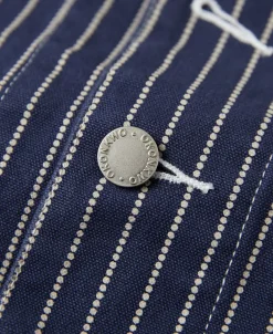 Sale Wabash Stripe Canvas Work Vest Waistcoats