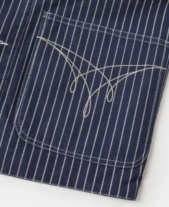Sale Wabash Stripe Canvas Work Vest Waistcoats