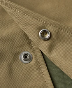 Sale 60/40 Water-Repellent Coach Jacket - Khaki Jackets&coats