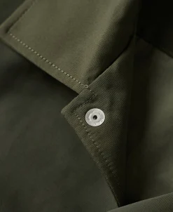 Outlet 60/40 Water-Repellent Coach Jacket - Olive Jackets&coats