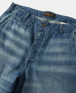 Sale Wide Leg Repaired Jeans Jeans | Denim