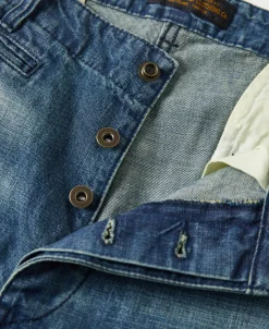 Sale Wide Leg Repaired Jeans Jeans | Denim