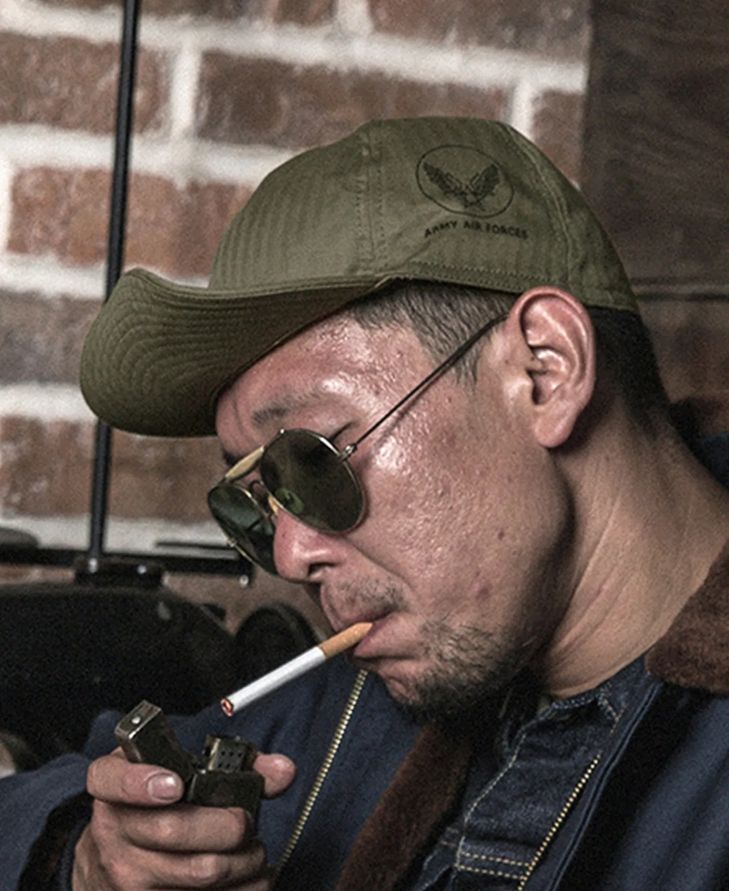 Hot WWII USAAF Type A-3 Cap - Olive Hats&caps